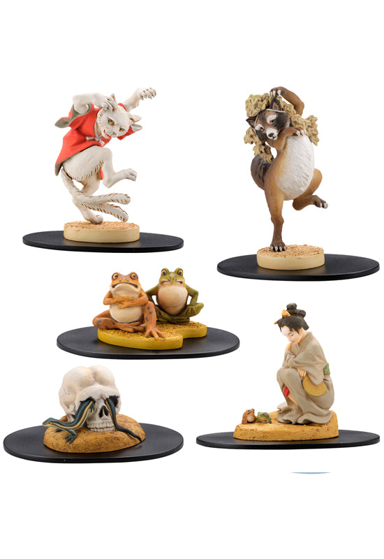miniQ KAIYODO miniQ Kawanabe Kyosai Gaki Bonkei (Set of 6 Characters)