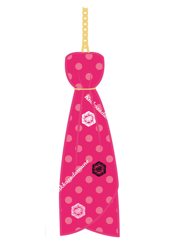 Touken Ranbu -ONLINE- ORANGE ROUGE Scarf Charms: Kikko Sadamune