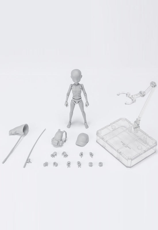 Bandai S.H.Figuarts Body-kun -Ken Sugimori- Edition DX Set (Gray Color Ver.)(JP)