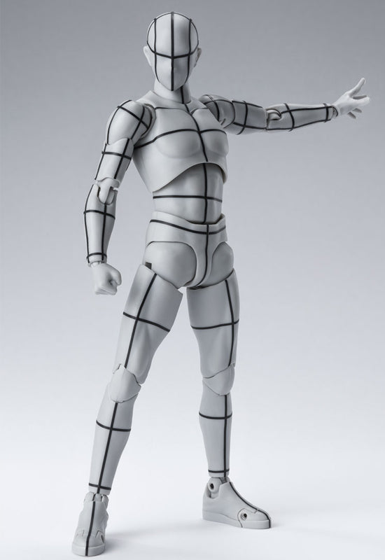 Bandai S.H.Figuarts Body-kun -Wire Frame- (Gray Color Ver.)