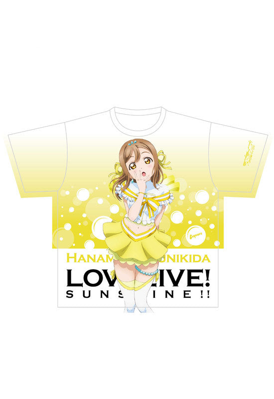 Love Live! Sunshine!! KADOKAWA Full Graphic T-shirt KUNIKIDA HANAMARU