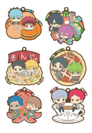 Kuroko no Basket MEGAHOUSE RUBBER MASCOT MOGUMOGU (Set of 6 Characters)