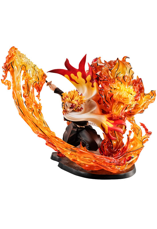 Demon slayer：Kimetsu no Yaiba  MEGAHOUSE Precious G.E.M.Series Kyojuro Rengoku  Flame Breathing Fifth Form：Flame Tiger