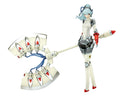 P4U Persona 4 The Ultimate in Mayonaka Arena QuesQ Labrys Naked Ver.