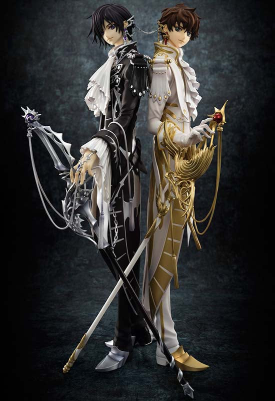 Code Geass Lelouch of the Rebellion R2 MEGAHOUSE GEM CLAMP WORKS IN  LELOUCH & SUZAKU