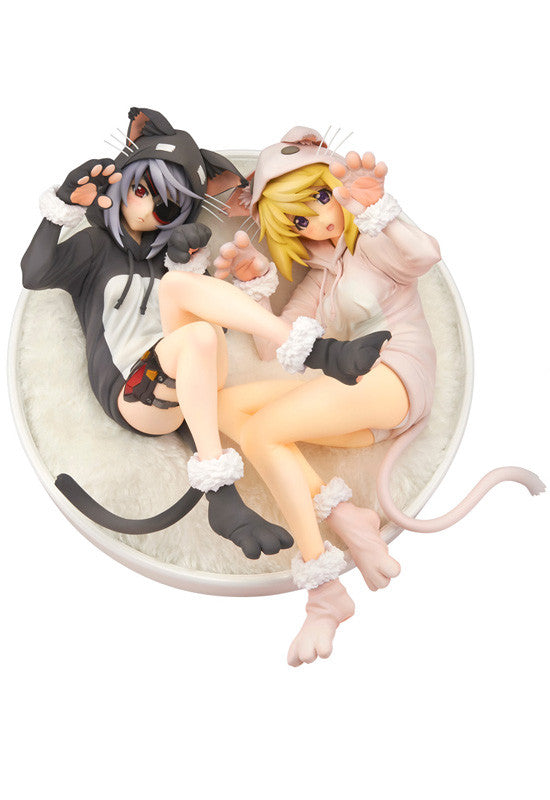 Infinite Stratos ALTER Laura & Charlotte Nekomimi Pajamas