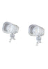 MODELING SUPPLY PLUM PLASTIC ACCESSORY02：LED STAGE LIGHT CLEAR Ver. (WHITE)