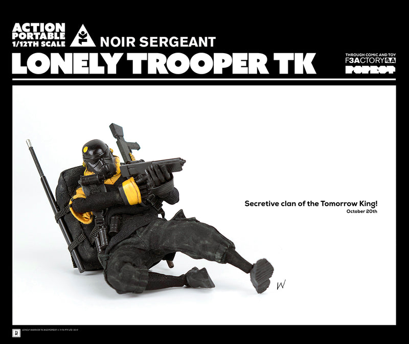 ACTION PORTABLE 3A LONELY TROOPER TK SERGEANT (White Ver.)