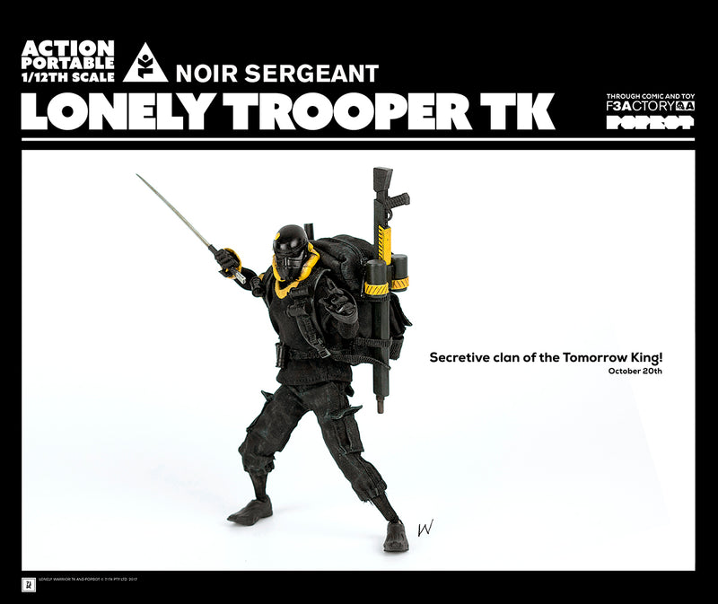 ACTION PORTABLE 3A LONELY TROOPER TK SERGEANT (White Ver.)
