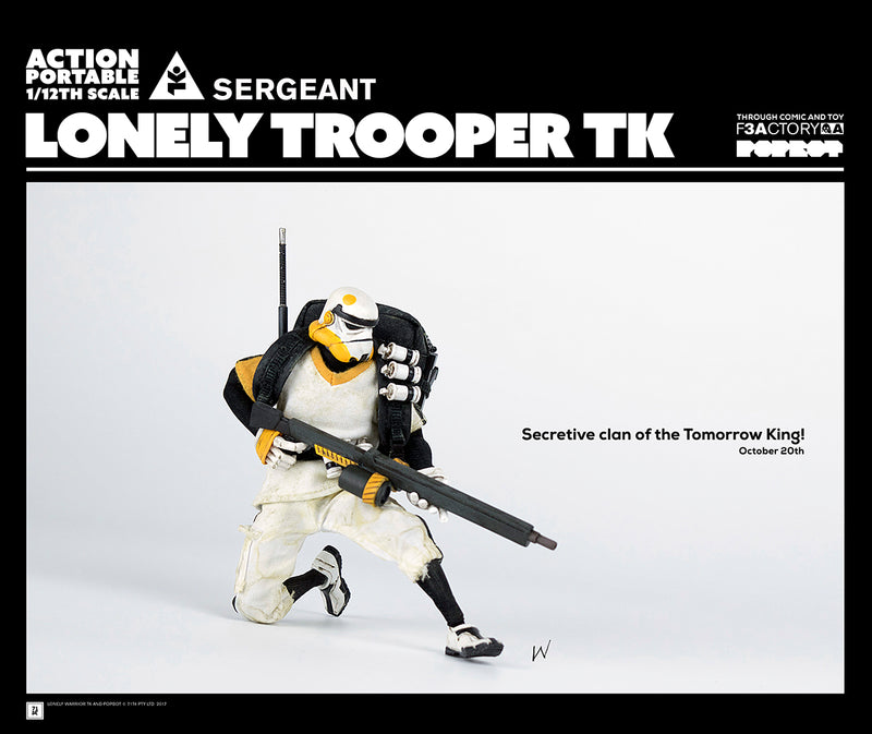 ACTION PORTABLE 3A LONELY TROOPER TK SERGEANT (White Ver.)