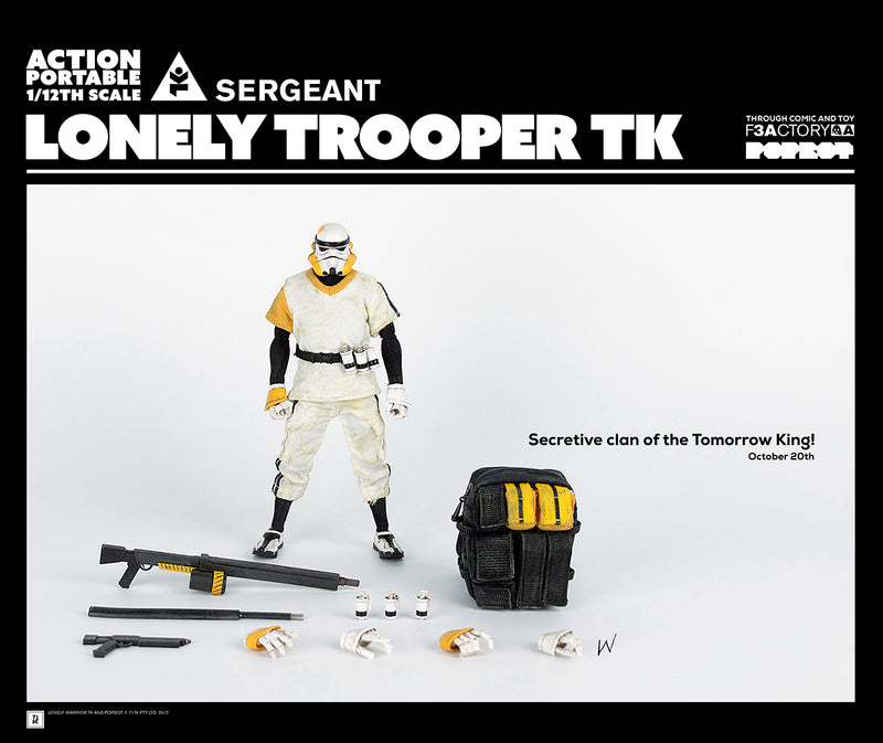 ACTION PORTABLE 3A LONELY TROOPER TK SERGEANT (White Ver.)