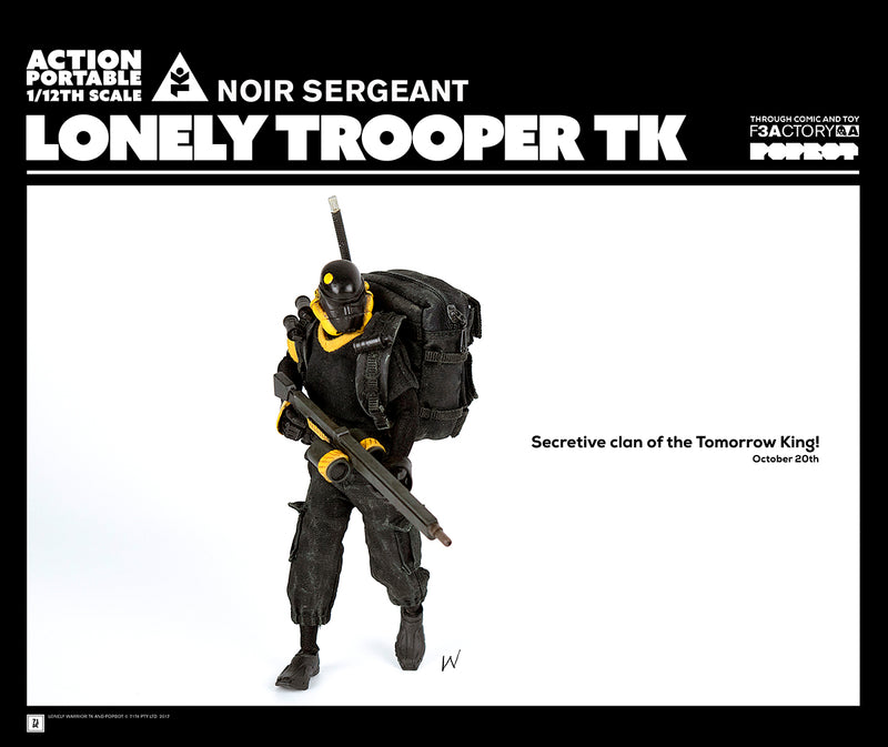 ACTION PORTABLE 3A LONELY TROOPER TK SERGEANT (White Ver.)