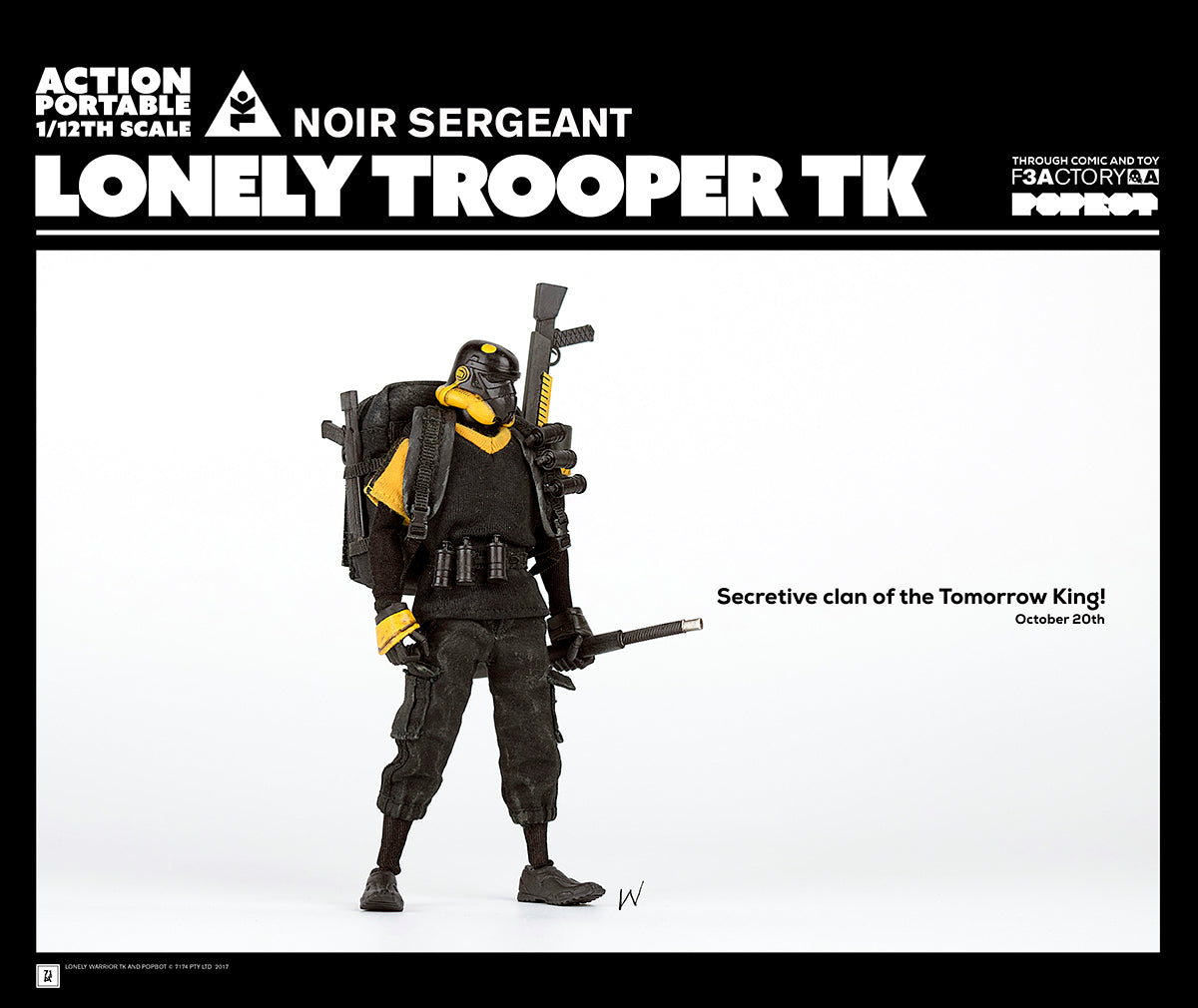 その他 ThreeA Lonely Trooper TK Sergeant 1/6 loney2ad9b_ba24ad08-babf-40ba-
