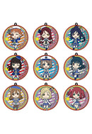 Love Live! Sunshine!! GOOD SMILE COMPANY LoveLive!Sunshine!! Nendoroid Plus Collectible Rubber Coaster Keychains: Mirai no Bokura wa Shitteru yo (Box Set of 9 Characters)