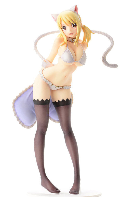 Fairy Tail ORCATOYS Lucy Heartfilia White Cat Gravure Style