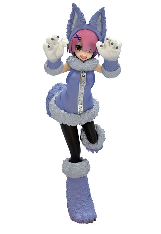 Re:Zero Starting Life in Another World FURYU Corporation SSS FIGURE Ram・The Wolf and the Seven