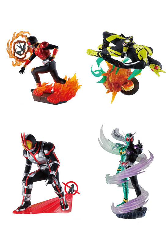 Masked Rider Petitrama series MEGAHOUSE Lengend Rider Memories Set