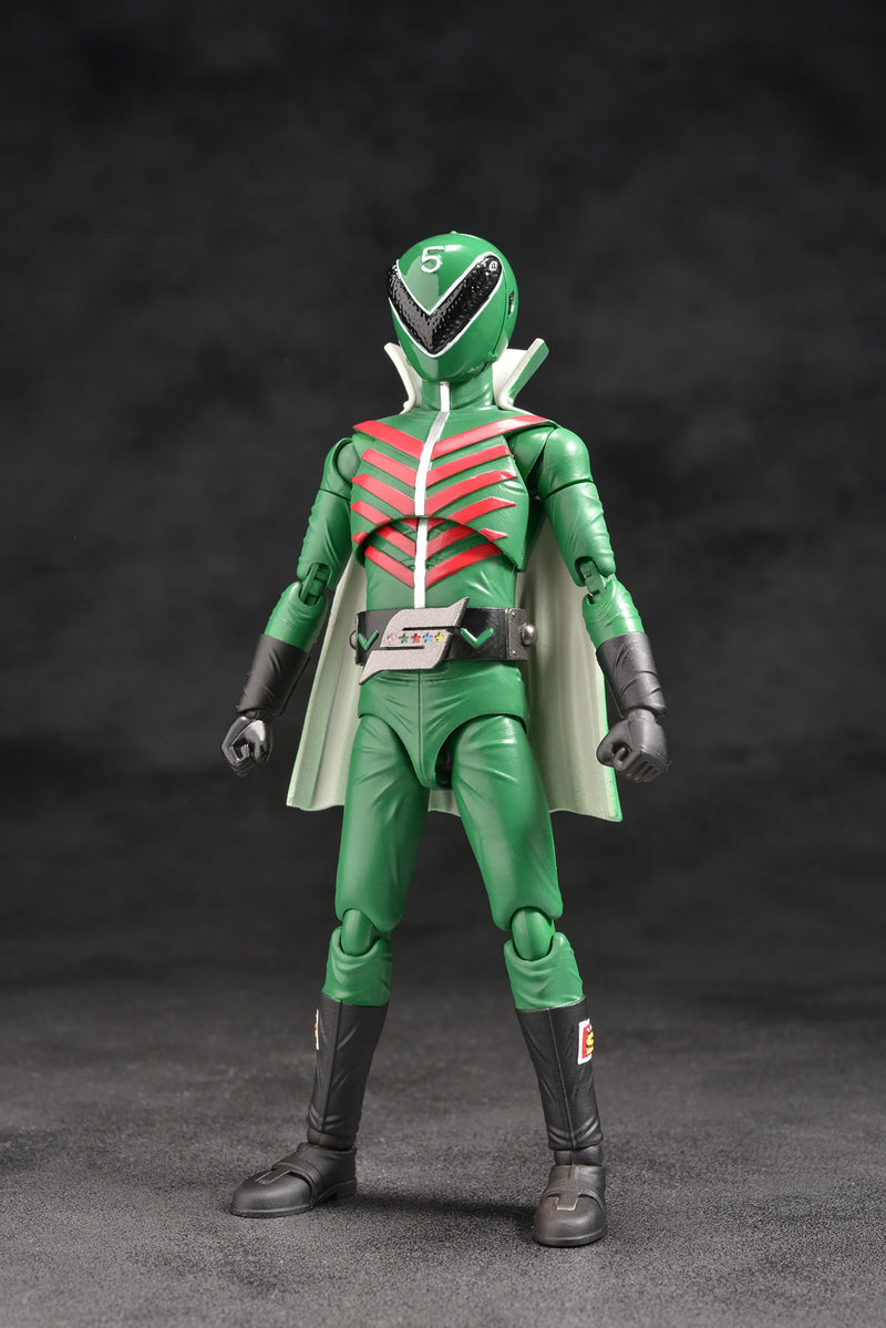 Hero Action Figure HAF Himitsu Sentai Gorenger EVOLUTION TOYS MOMORANGER & MIDORANGER