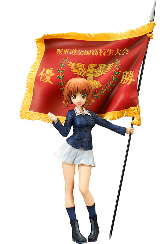 Girls und Panzer the Movie Ques Q Miho Nishizumi Senshado Zenkoku Koukousei Taikai Winning Flag Ver.