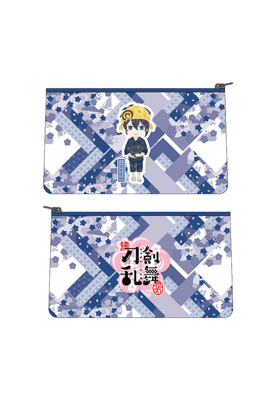 Zoku Touken Ranbu -Hanamaru- ORANGE ROUGE Pouch Mikazuki Munechika