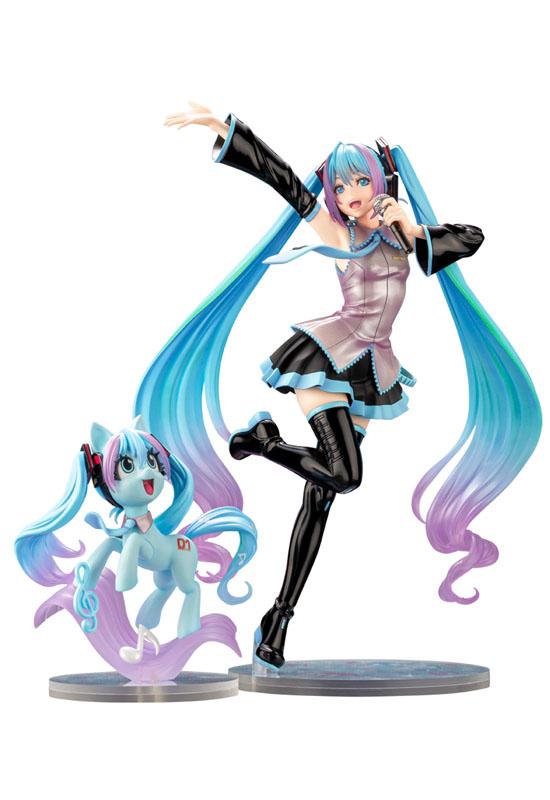 HATSUNE MIKU Kotobukiya Hatsune Miku feat. MY LITTLE PONY BISHOUJO STATUE