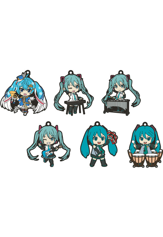 Character Vocal Series 01: Hatsune Miku Good Smile Company【Trading】Hatsune Miku Nendoroid Plus Collectible Keychains: Band together 03 (Set of 6 Characters)