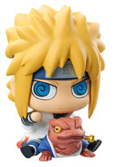 NARUTO MEGAHOUSE SOFT VINYL MASCOT FIGURE MINATO & GAMABUNTA