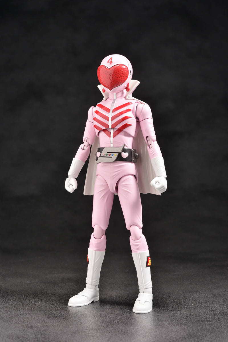 Hero Action Figure HAF Himitsu Sentai Gorenger EVOLUTION TOYS MOMORANGER & MIDORANGER