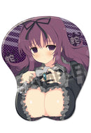 SENRAN KAGURA ESTIVAL VERSUS HOBBY STOCK Murasaki Oppai Mouse Pad