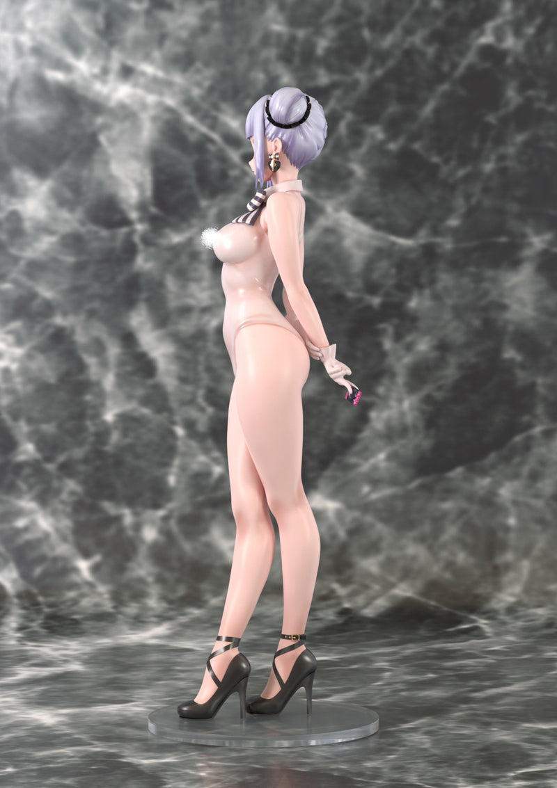 Nekokitetaru B-FULL (INSIGHT) Neco Metal See-through School Swimsuit