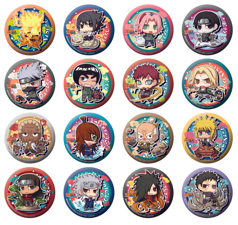 Naruto Ninkaitaisen MEGAHOUSE Metal Badge Collection (repeat) (1 Random)