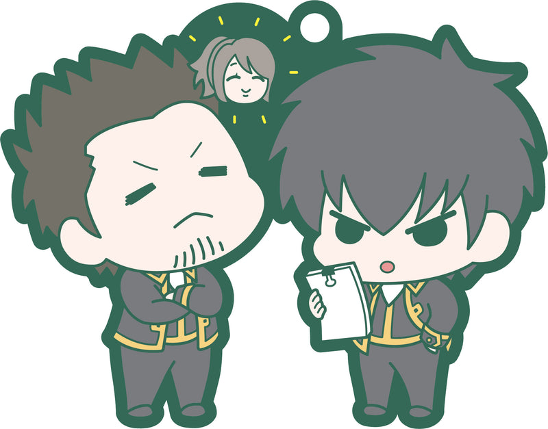 GINTAMA MEGAHOUSE RUBBER MASCOT BUDDYCOLLE GINTAMA HIJIKATA SP(1 Random Blind Box)