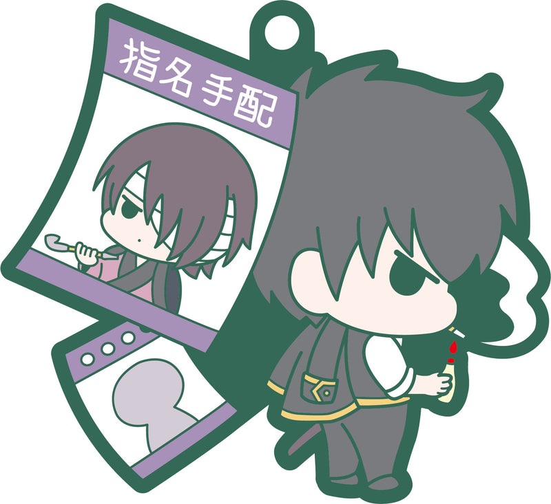 GINTAMA MEGAHOUSE RUBBER MASCOT BUDDYCOLLE GINTAMA HIJIKATA SP(1 Random Blind Box)