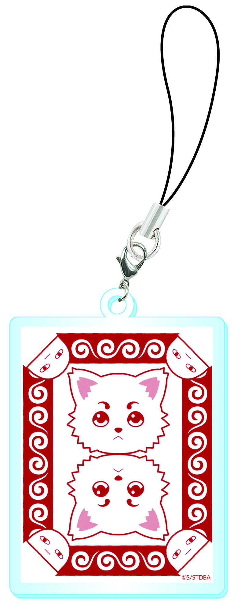 GINTAMA MEGAHOUSE ACRYLIC W/ STRAP GIN SAN'S CARDS (box of 6)