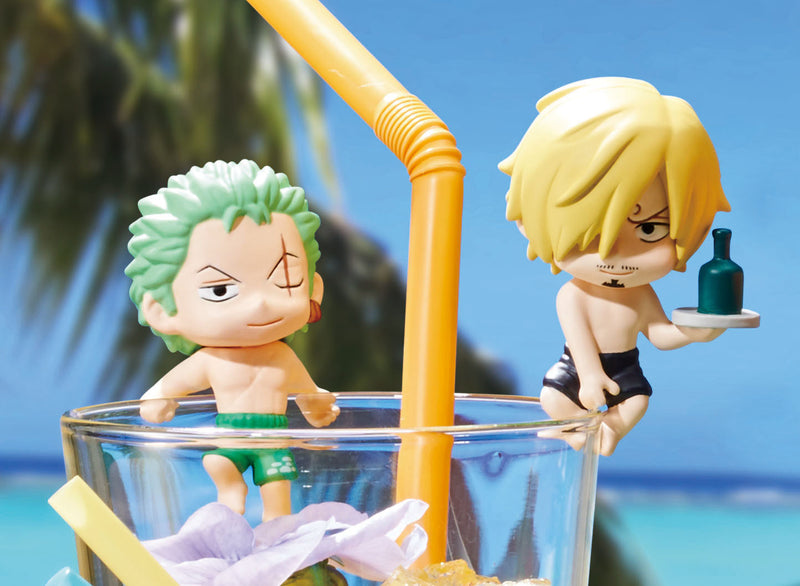 One Piece MEGAOHUSE OCHATOMO OP Pirate's Vacation (Set of 8 characters)