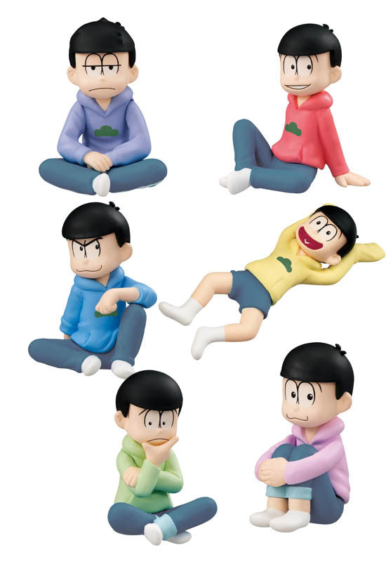 OSOMATSU-SAN MEGAHOUSE PALMATE My hooded sweatshirt is so cool! (Set of 6 characters)