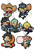 ONE PIECE MEGAHOUSE RUBBER MASCOT MOGUMOGU [ GOOD FOOD TASTES GOOD ! ] (1 Random Blind Box)