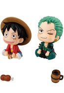 ONE PIECE MEGAHOUSE LOOK UP Luffy & Zoro SET 【with gift】　