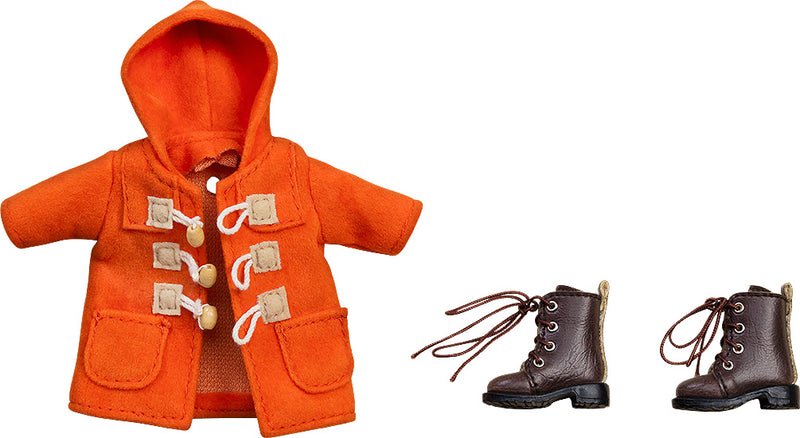Nendoroid Doll Warm Clothing Set: Boots & Duffle Coat (Orange)