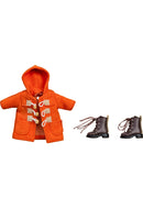 Nendoroid Doll Warm Clothing Set: Boots & Duffle Coat (Orange)