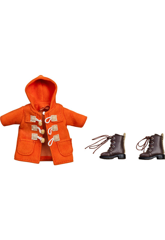 Nendoroid Doll Warm Clothing Set: Boots & Duffle Coat (Orange)
