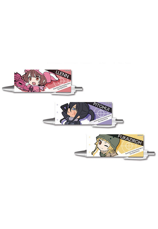 Sword Art Online Alternative Gun Gale Online HOBBY STOCK ballpoint pen Set (2019)