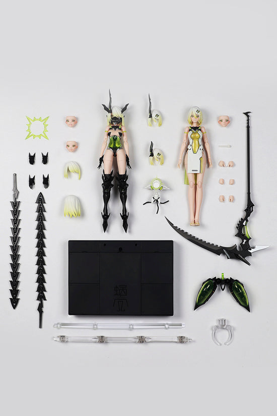 PHANTOM DEVIL MACHINE SERIES SNAIL SHELL Phantom 001 HOTARU REVERSE CHANGE SET 1/12 Scale Action Figure