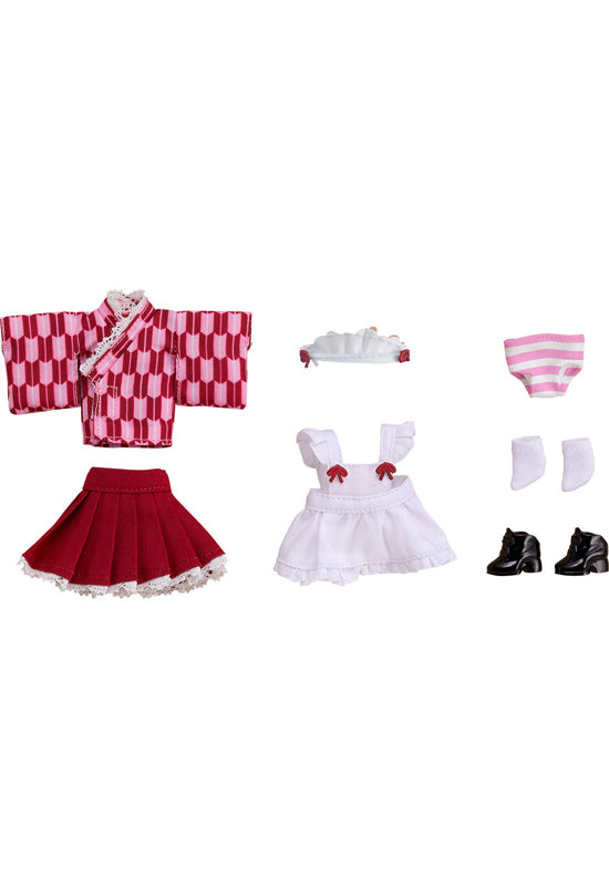 Nendoroid Doll Good Smile Company Nendoroid Doll: Outfit Set (Japanese-Style Maid - Pink)