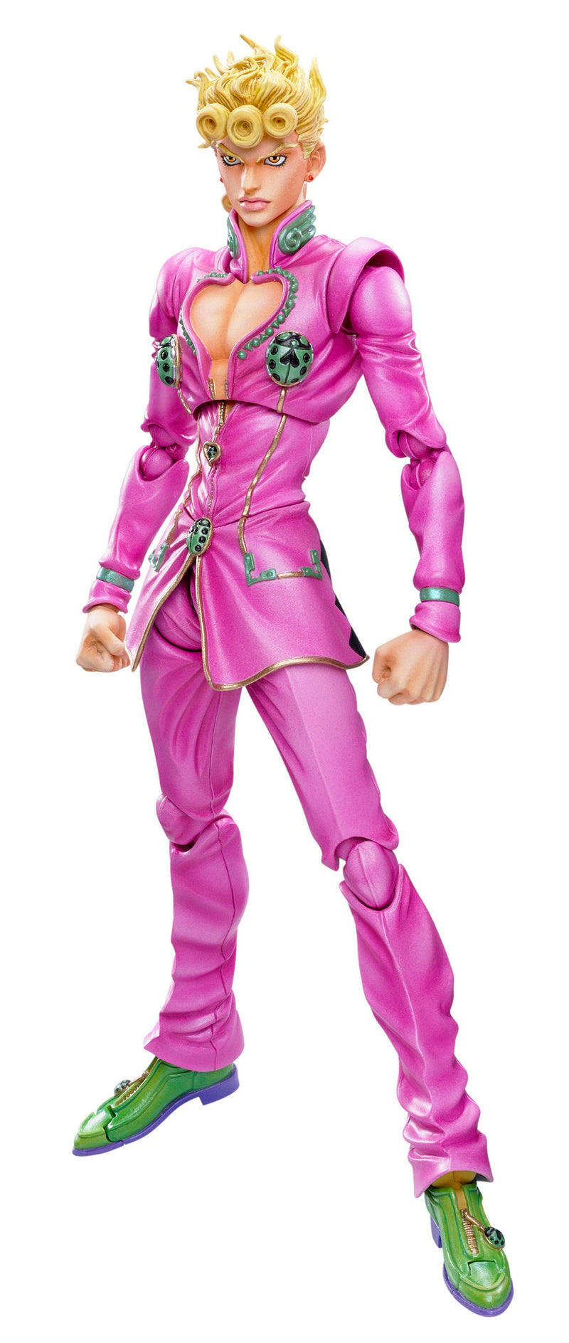 JoJo's Bizarre Adventure MEDICOS Super Action Statue Giorno Giovanna (Reproduction)