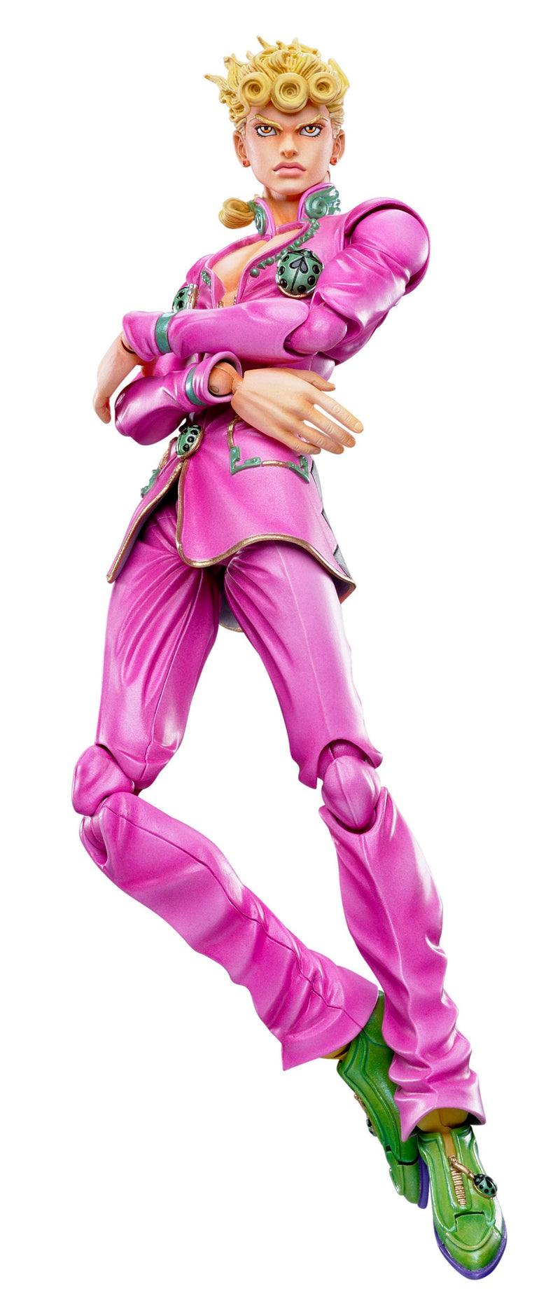 JoJo's Bizarre Adventure MEDICOS Super Action Statue Giorno Giovanna (Reproduction)