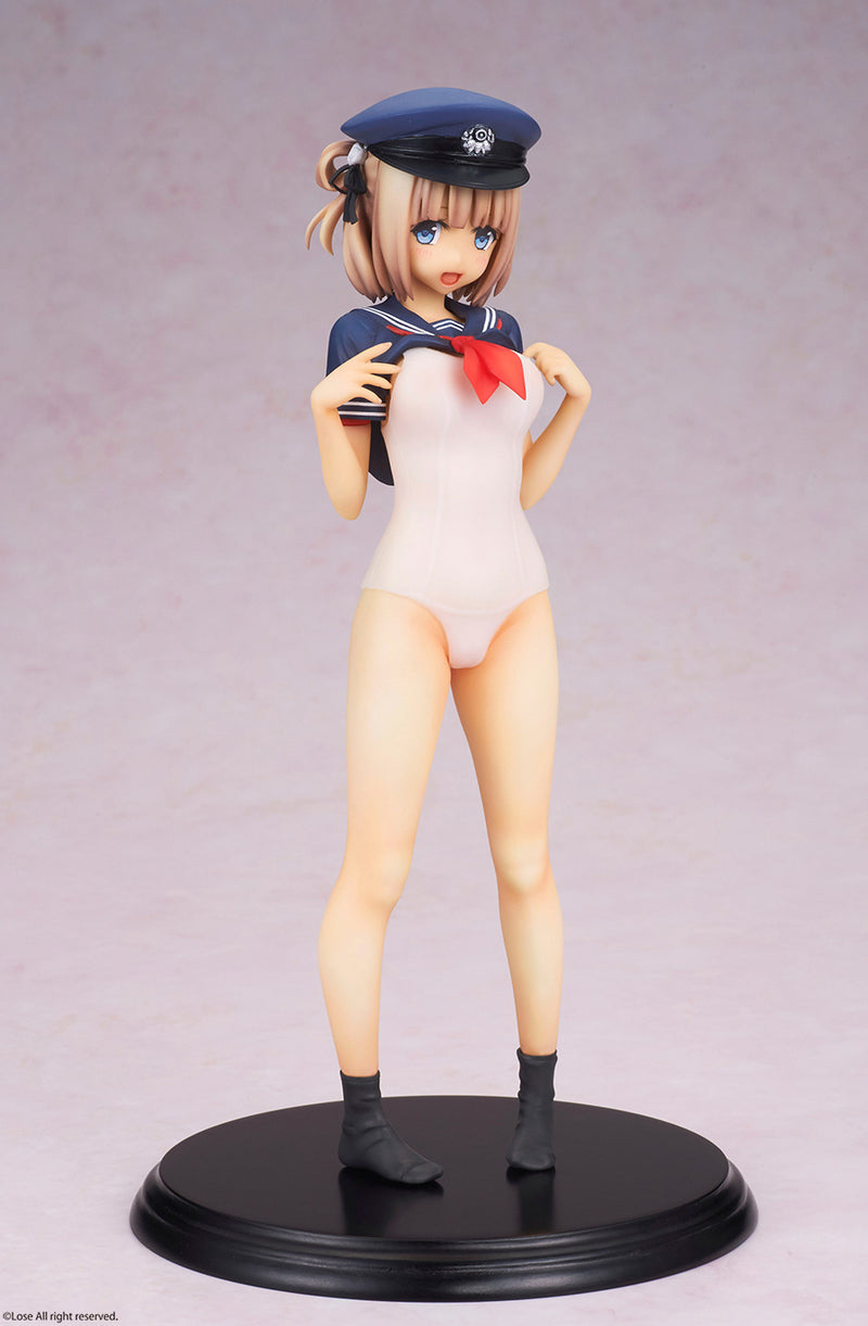 Maitetsu Q-Six Paulette Hinai White School Swimsuit ver.