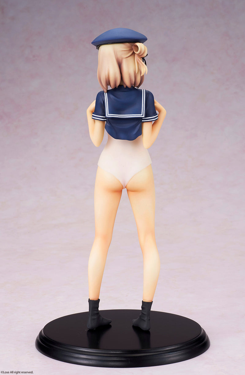 Maitetsu Q-Six Paulette Hinai White School Swimsuit ver.