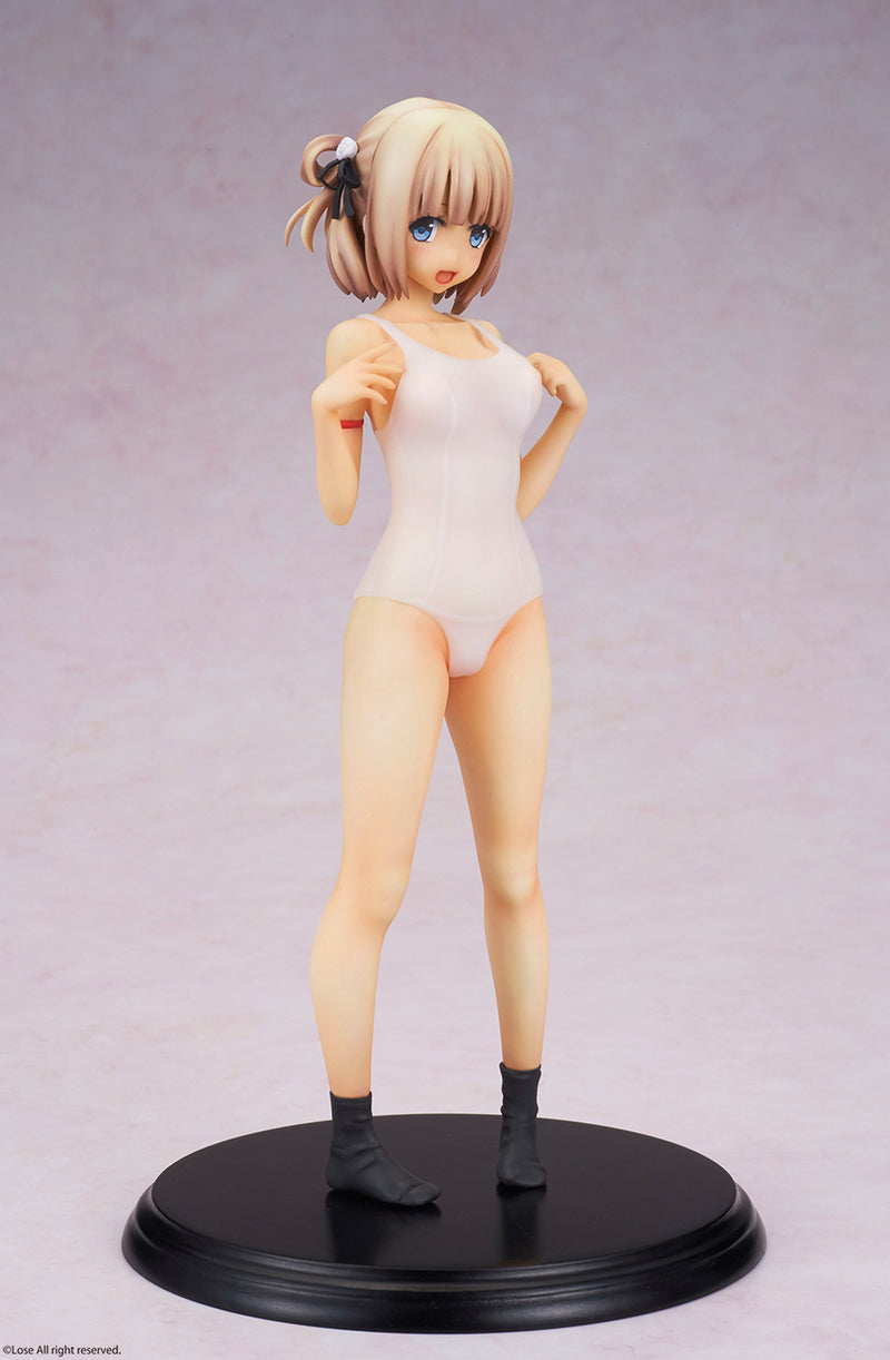 Maitetsu Q-Six Paulette Hinai White School Swimsuit ver.
