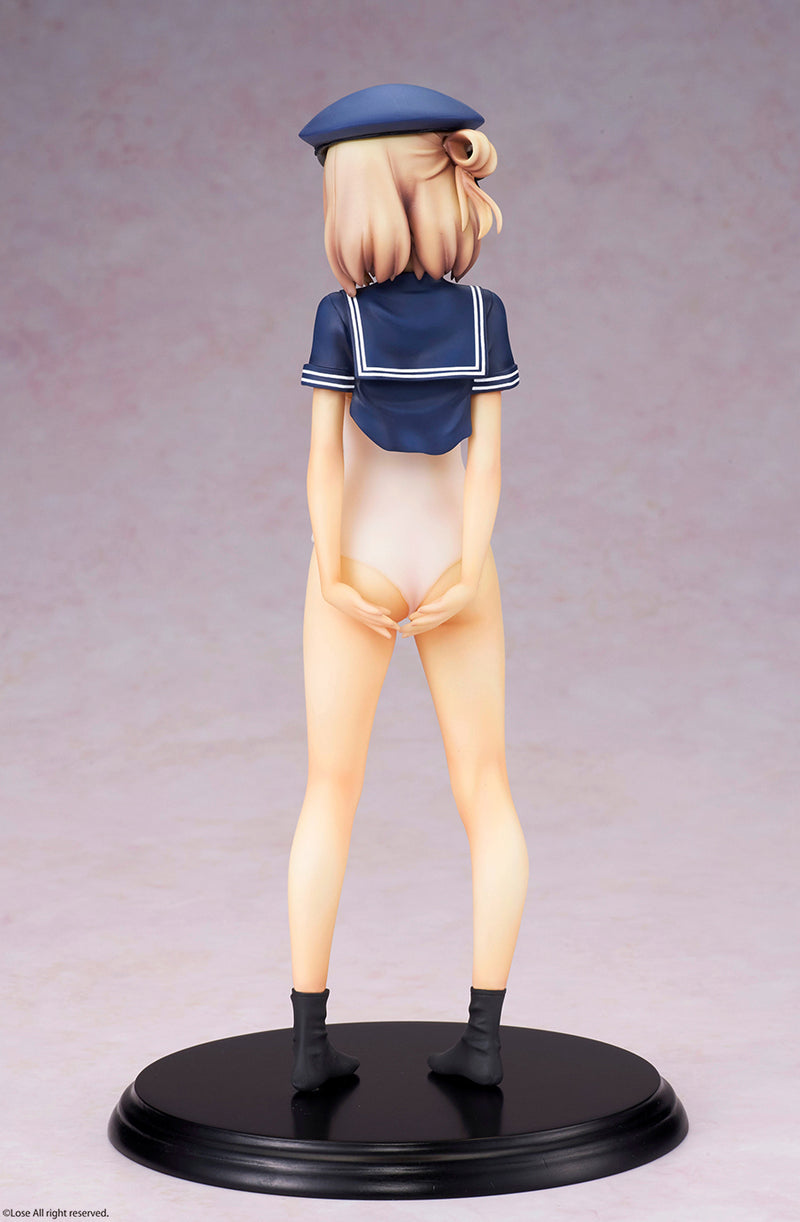 Maitetsu Q-Six Paulette Hinai White School Swimsuit ver.